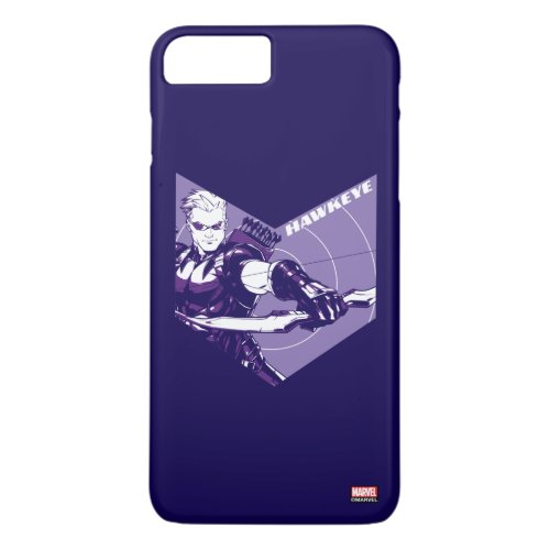 Avengers Classics  Hawkeye Arrow Cutout iPhone 8 Plus7 Plus Case