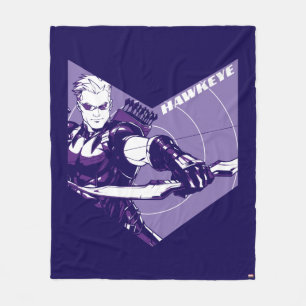 Avengers Classics   Hawkeye Arrow Cutout Fleece Blanket