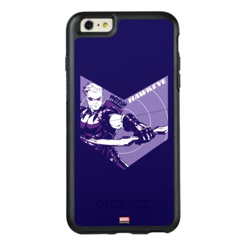 Avengers Classics  Hawkeye Arrow Cutout OtterBox iPhone 66s Plus Case