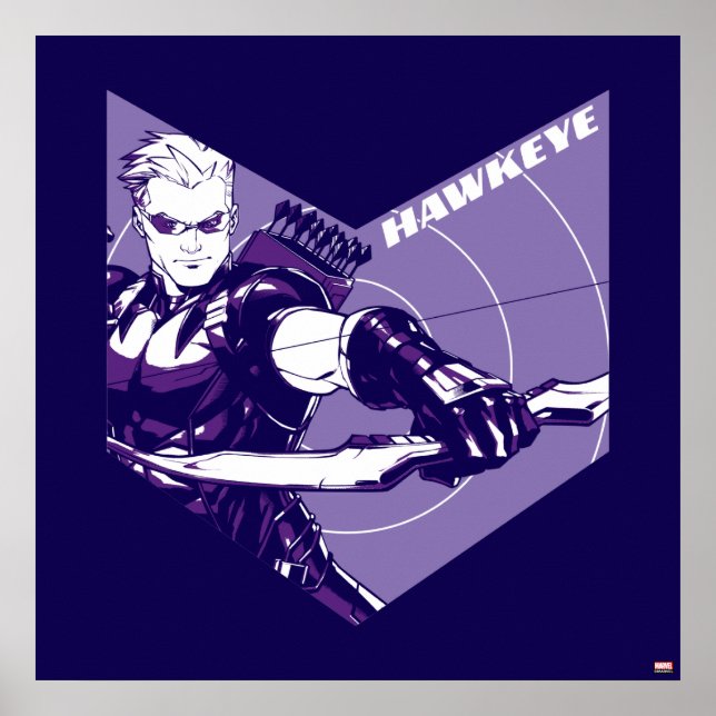 Avengers Classics | Hawkeye Arrow Cutout Poster (Front)