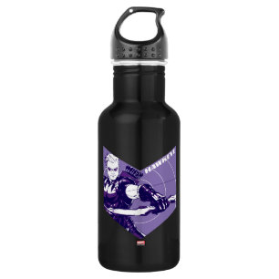 Avengers Classics   Hawkeye Arrow Cutout Stainless Steel Water Bottle