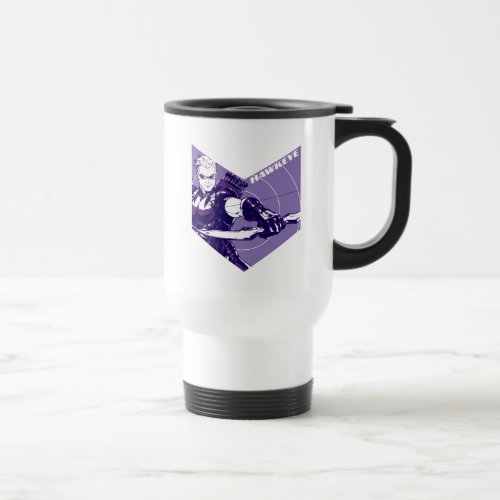 Avengers Classics  Hawkeye Arrow Cutout Travel Mug