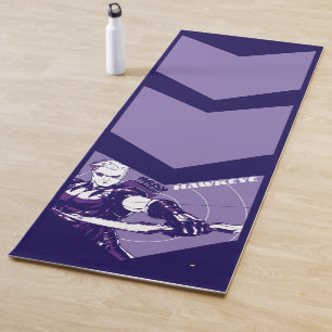 Avengers Classics Hawkeye Arrow Cutout Yoga Mat
