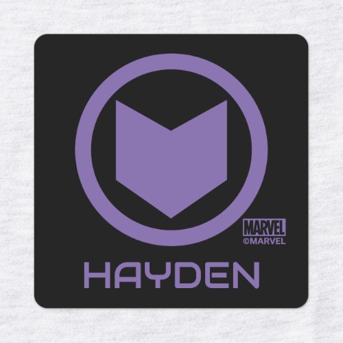 Avengers Classics  Hawkeye Arrow Icon Kids Labels