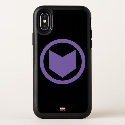 Avengers Classics  Hawkeye Arrow Icon OtterBox Symmetry iPhone X Case