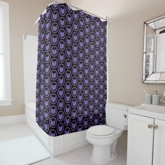 Avengers Classics | Hawkeye Arrow Icon Shower Curtain (In Situ)