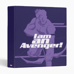 Avengers Classics   Hawkeye "I Am" Graphic 3 Ring Binder