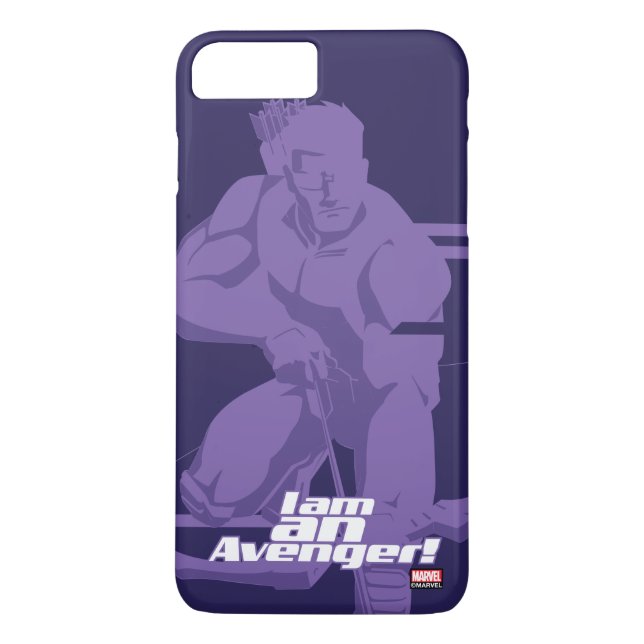 Avengers Classics | Hawkeye "I Am" Graphic Case-Mate iPhone Case (Back)