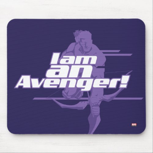 Avengers Classics  Hawkeye I Am Graphic Mouse Pad