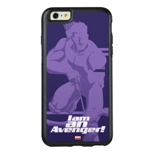 Avengers Classics  Hawkeye I Am Graphic OtterBox iPhone 66s Plus Case