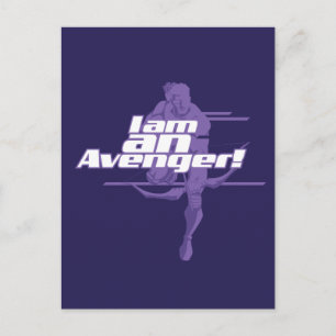 Avengers Classics Hawkeye "I Am" Graphic Postcard