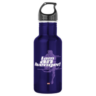 Avengers Classics Hawkeye "I Am" Graphic Stainless Steel Water Bottle