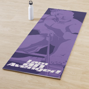 Avengers Classics Hawkeye "I Am" Graphic Yoga Mat