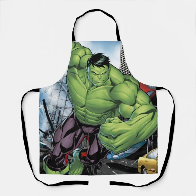 Avengers Classics | Hulk Charge Apron (Front)