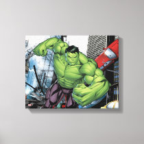 Avengers Classics | Hulk Charge Canvas Print