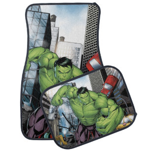 Avengers Classics   Hulk Charge Car Floor Mat