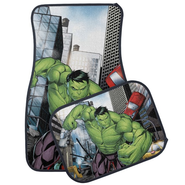 Avengers Classics | Hulk Charge Car Floor Mat (Set)