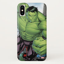 Avengers Classics | Hulk Charge iPhone X Case