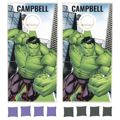Avengers Classics  Hulk Charge Cornhole Set