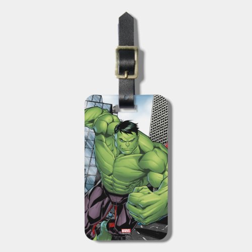 Avengers Classics  Hulk Charge Luggage Tag