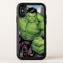 Avengers Classics | Hulk Charge OtterBox Symmetry iPhone X Case