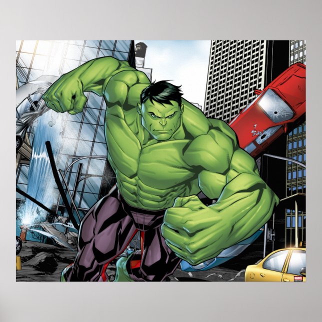 Avengers Classics | Hulk Charge Poster (Front)