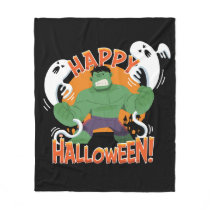 Avengers Classics | Hulk "Happy Halloween" Fleece Blanket