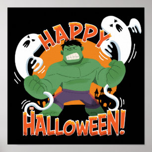 Avengers Classics   Hulk "Happy Halloween" Poster