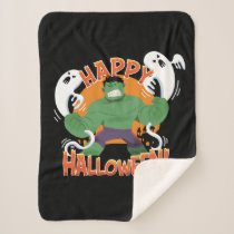 Avengers Classics | Hulk "Happy Halloween" Sherpa Blanket