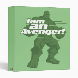Avengers Classics   Hulk "I Am" Graphic 3 Ring Binder