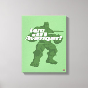 Avengers Classics   Hulk "I Am" Graphic Canvas Print
