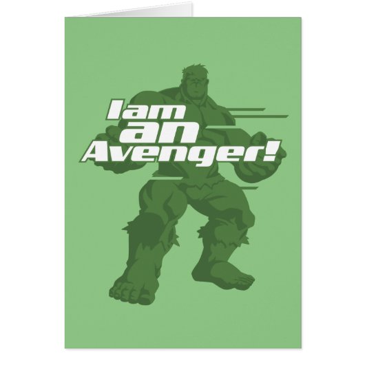 Avengers Classics | Hulk "I Am" Graphic Cards (Front)