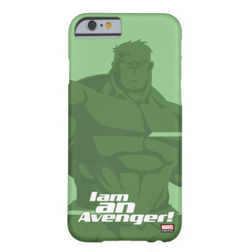 Avengers Classics  Hulk I Am Graphic Barely There iPhone 6 Case