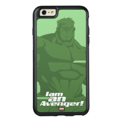 Avengers Classics  Hulk I Am Graphic OtterBox iPhone 66s Plus Case