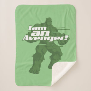 Avengers Classics   Hulk "I Am" Graphic Sherpa Blanket