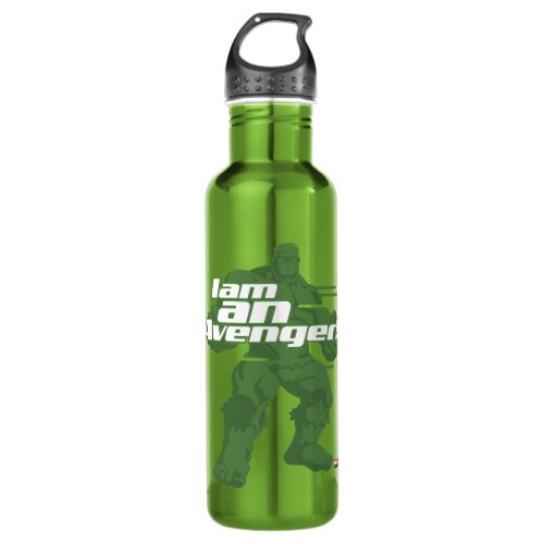 Avengers Classics  Hulk I Am Graphic Stainless Steel Water Bottle