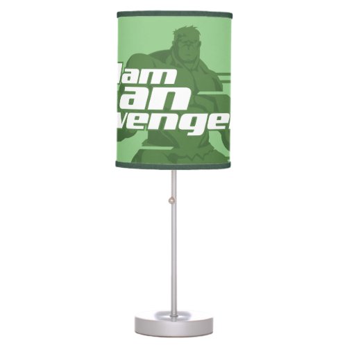 Avengers Classics  Hulk I Am Graphic Table Lamp