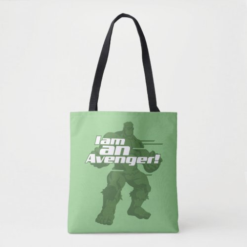 Avengers Classics  Hulk I Am Graphic Tote Bag