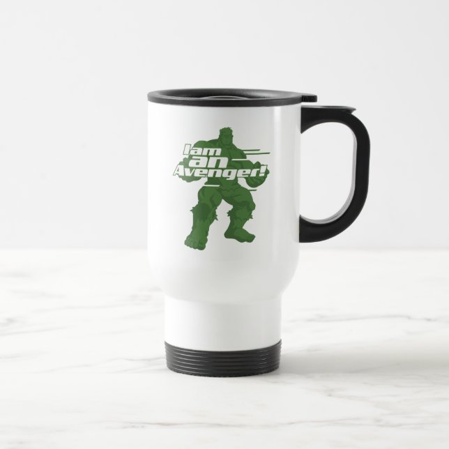 Avengers Classics | Hulk "I Am" Graphic Travel Mug (Right)
