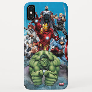 Avengers Classics Hulk Leading Avengers iPhone XS Max Case