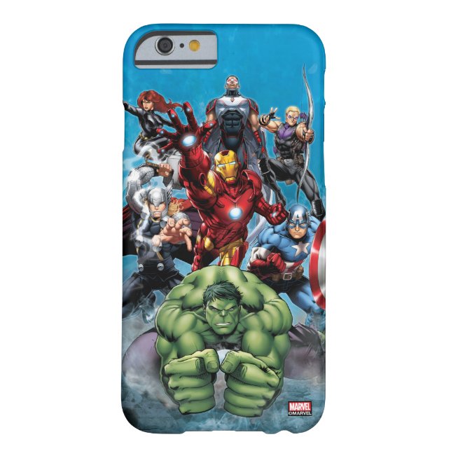 Avengers Classics | Hulk Leading Avengers Case-Mate iPhone Case (Back)