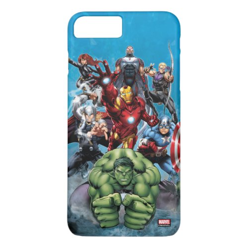 Avengers Classics  Hulk Leading Avengers iPhone 8 Plus7 Plus Case