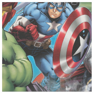 Avengers Classics   Hulk Leading Avengers Fabric