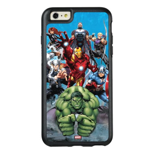 Avengers Classics  Hulk Leading Avengers OtterBox iPhone 66s Plus Case