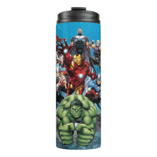 Avengers Classics Hulk Leading Avengers Thermal Tumbler