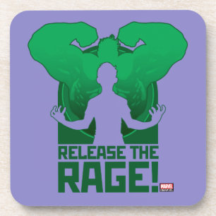 Avengers Classics Hulk "Release The Rage" Beverage Coaster