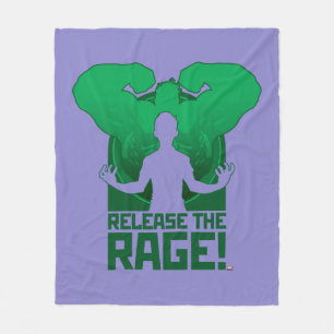 Avengers Classics   Hulk "Release The Rage" Fleece Blanket