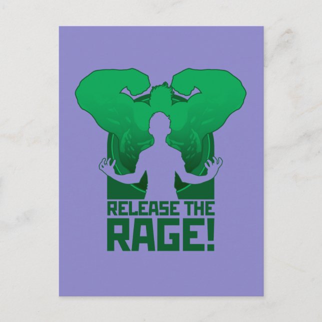 Avengers Classics | Hulk "Release The Rage" Postcard (Front)