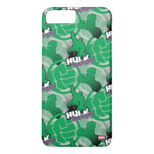 Avengers Classics Hulk Smash Outline Graphic iPhone 8 Plus/7 Plus Case