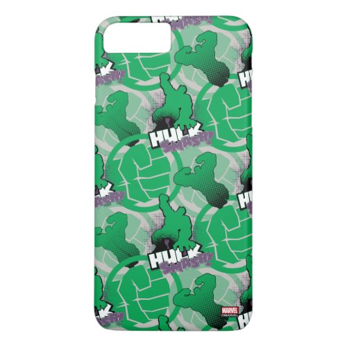 Avengers Classics  Hulk Smash Outline Graphic iPhone 8 Plus7 Plus Case